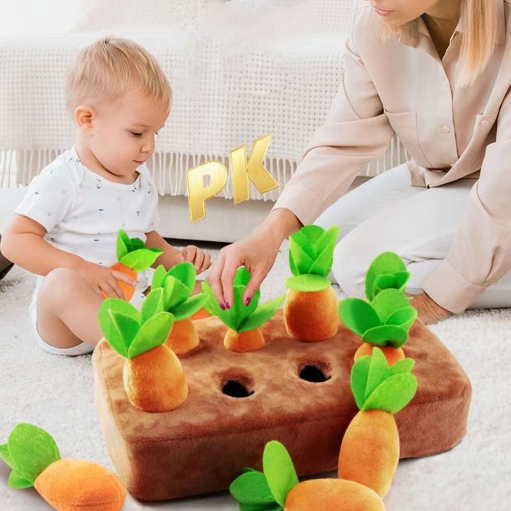 Funny Plush Carrot Toys Pull U - Plant Parent Gifts review and price