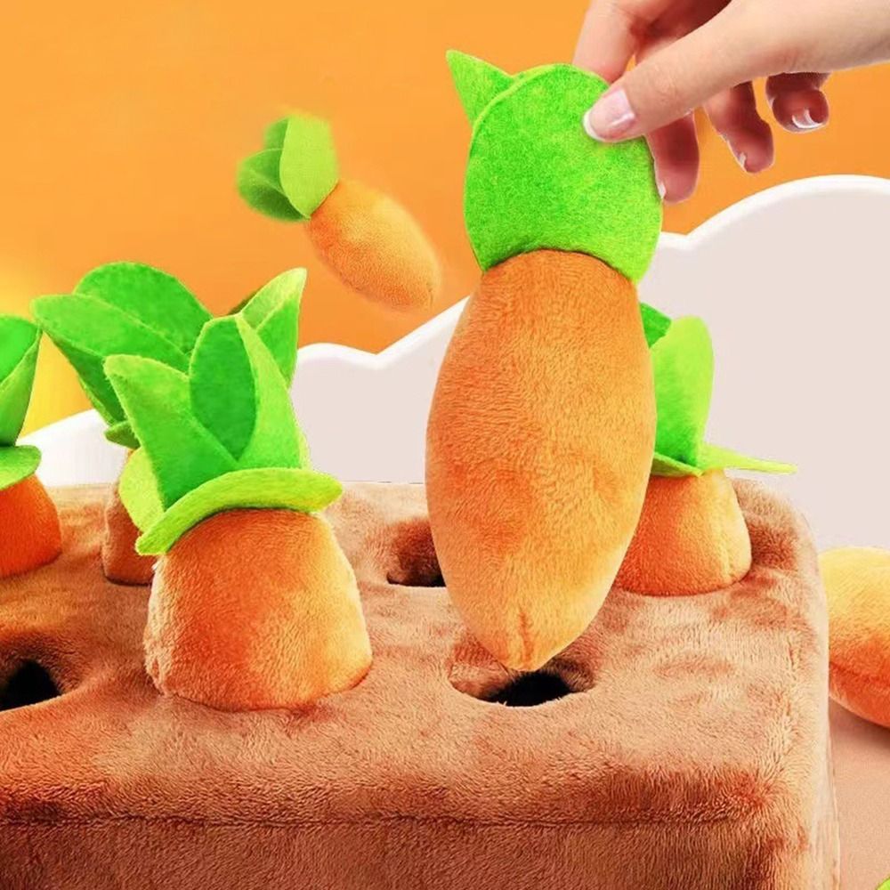 Funny Plush Carrot Toys Pull U - Plant Parent Gifts review and price
